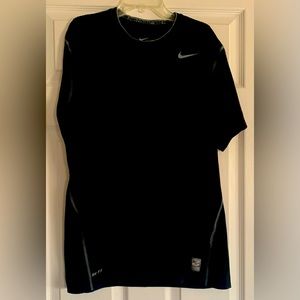 2 Nike Tops Black size Large Blue size XLarge